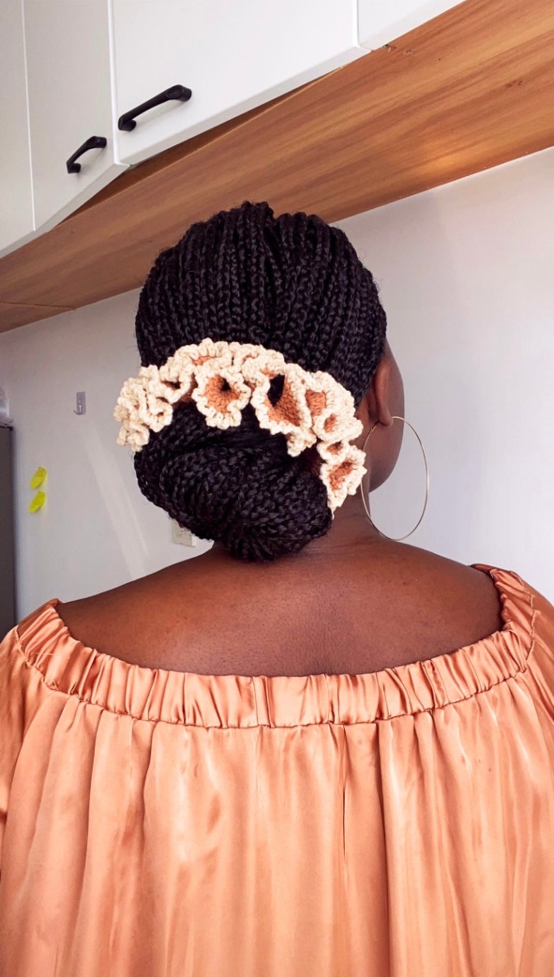 Rustic Ruffles Scrunchie