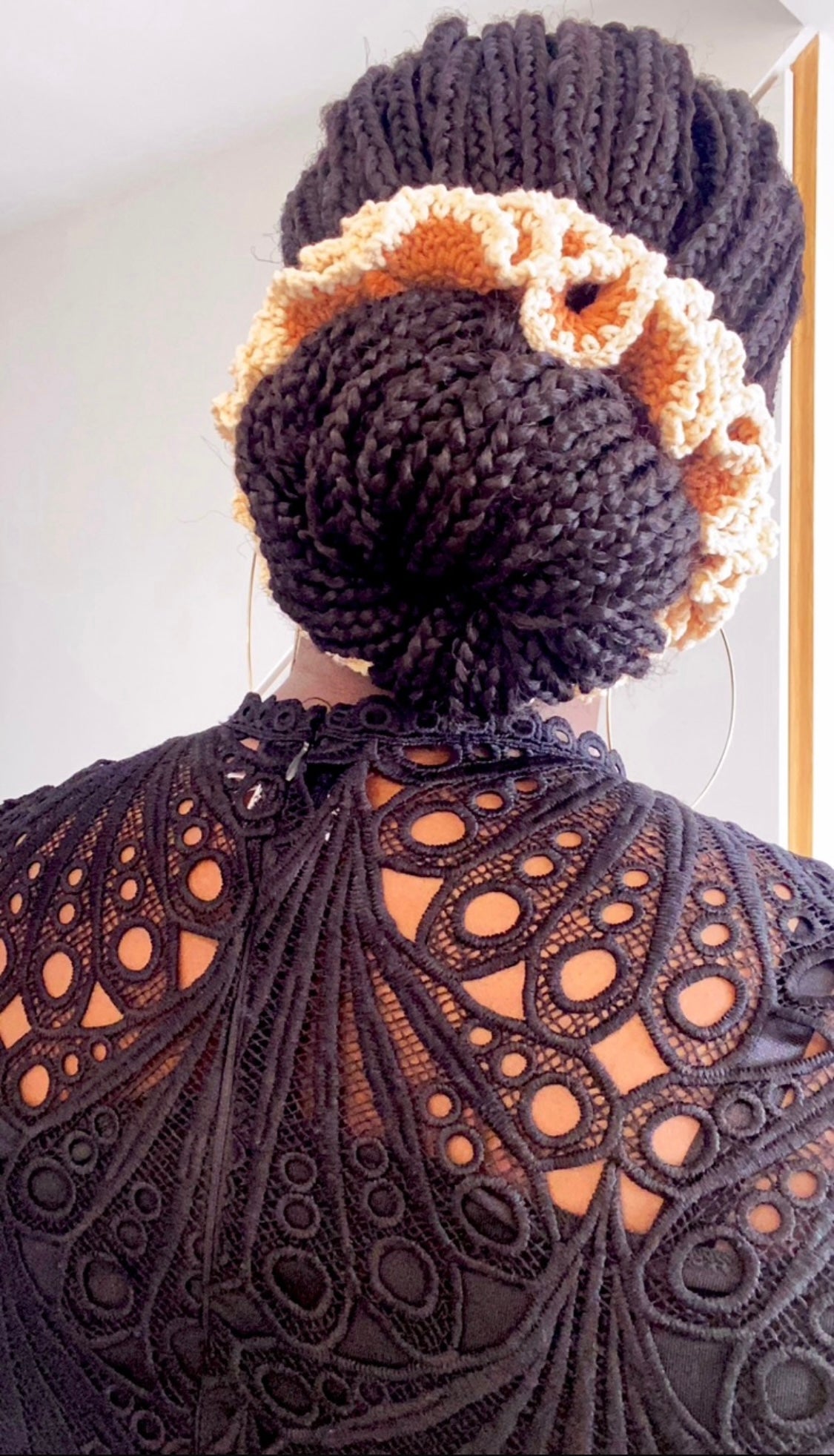 Rustic Ruffles Scrunchie